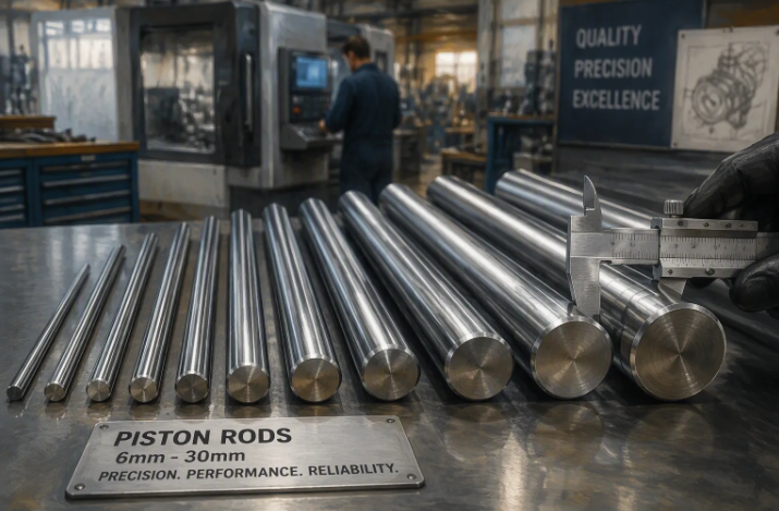Precision Solid Gas Spring Piston Rod Factory for Diameter 6mm to 30mm